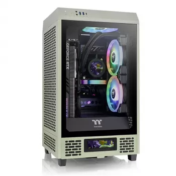 PC-behuizing Thermaltake Tower 200 mini tower groen