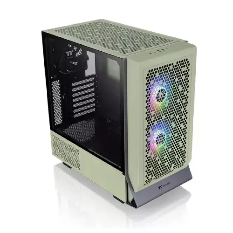 PC-behuizing Thermaltake Ceres 300 TG Midi Tower groen
