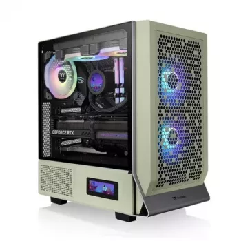PC-behuizing Thermaltake Ceres 300 TG Midi Tower groen