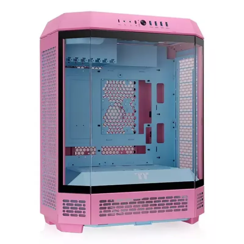 PC-behuizing Thermaltake Tower 600 Midi Tower roze