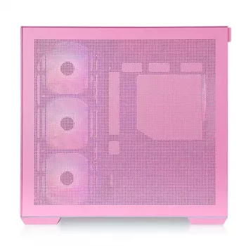 Thermaltake View 380 TG ARGB Midi Tower pc-behuizing, roze (Bubble Pink)