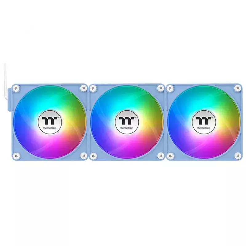 Ventilator Thermaltake CT120 EX Reverse ARGB Sync PC-ventilator Hydrangea Blauw