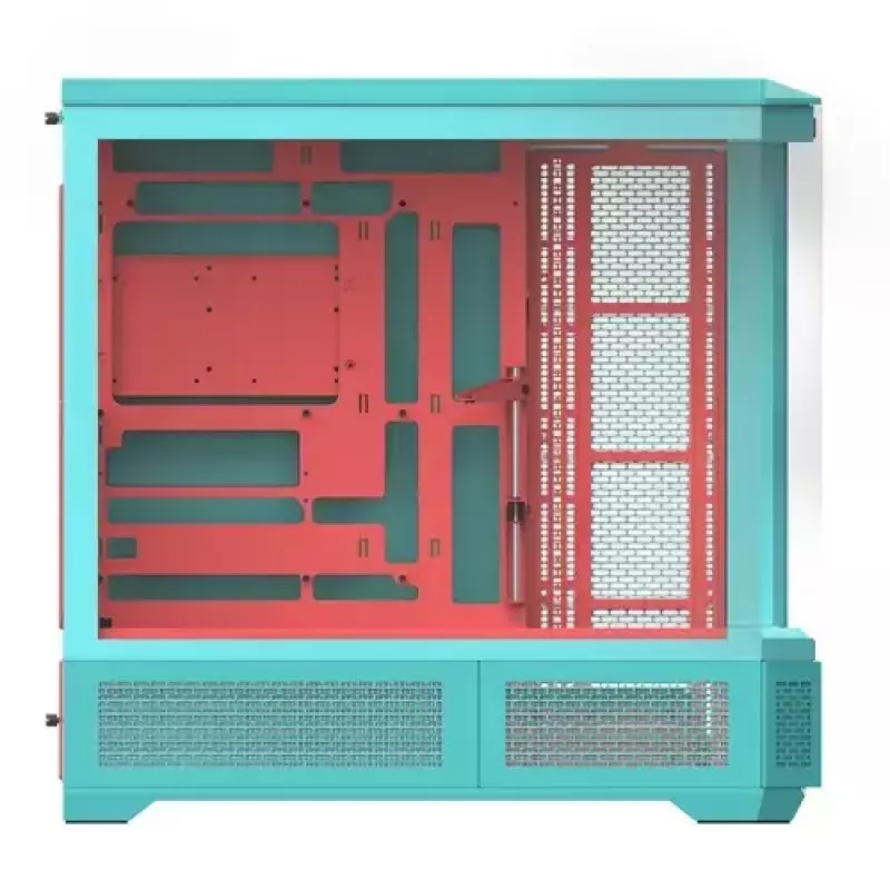 Full tower behuizing Thermaltake CA-11H-00FLWN-00 Mint kleur PS2-ondersteuning