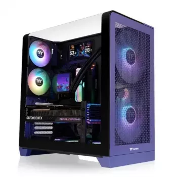 Computerbehuizing Thermaltake CA-11F-00MNWN-00 midi tower blauw PS2-ondersteuning
