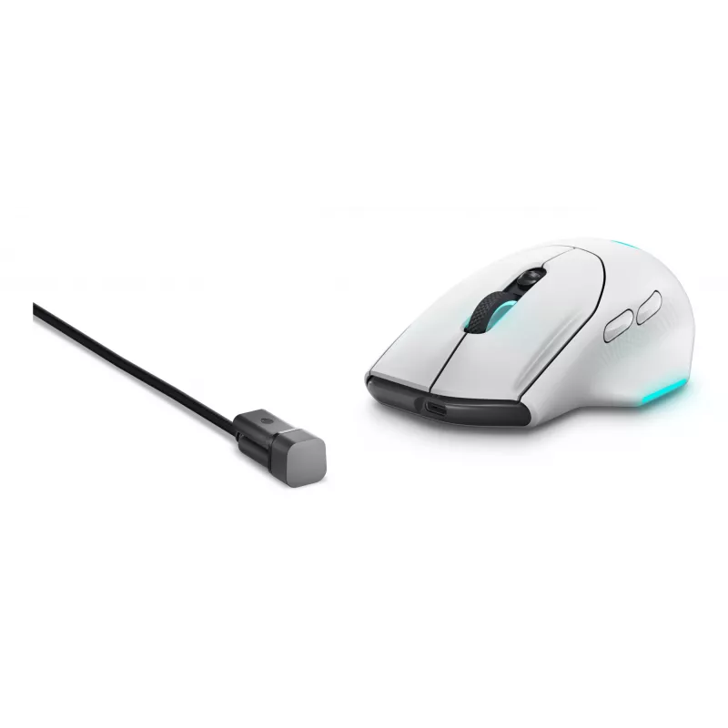 Alienware AW620M gaming-muis rechtshandig RF draadloos + USB Type-C optisch 26000 DPI