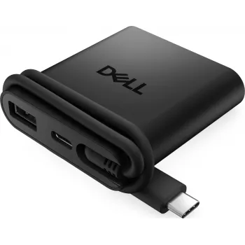 DELL DA225 Bedraad USB 3.2 Gen 1 (3.1 Gen 1) Type-C Zwart