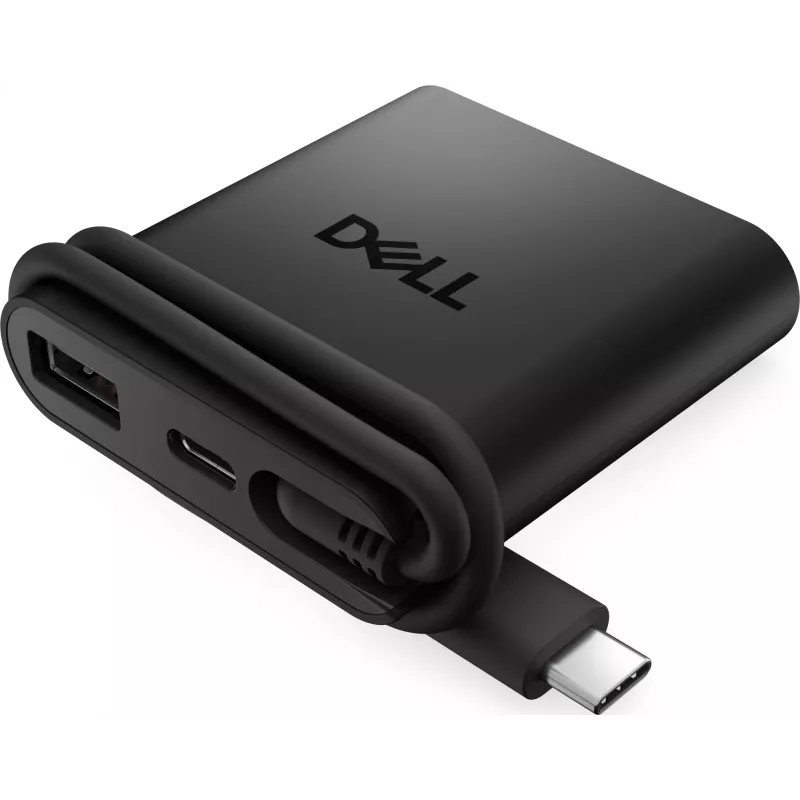 DELL DA225 Bedraad USB 3.2 Gen 1 (3.1 Gen 1) Type-C Zwart