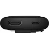 DELL DA225 Bedraad USB 3.2 Gen 1 (3.1 Gen 1) Type-C Zwart