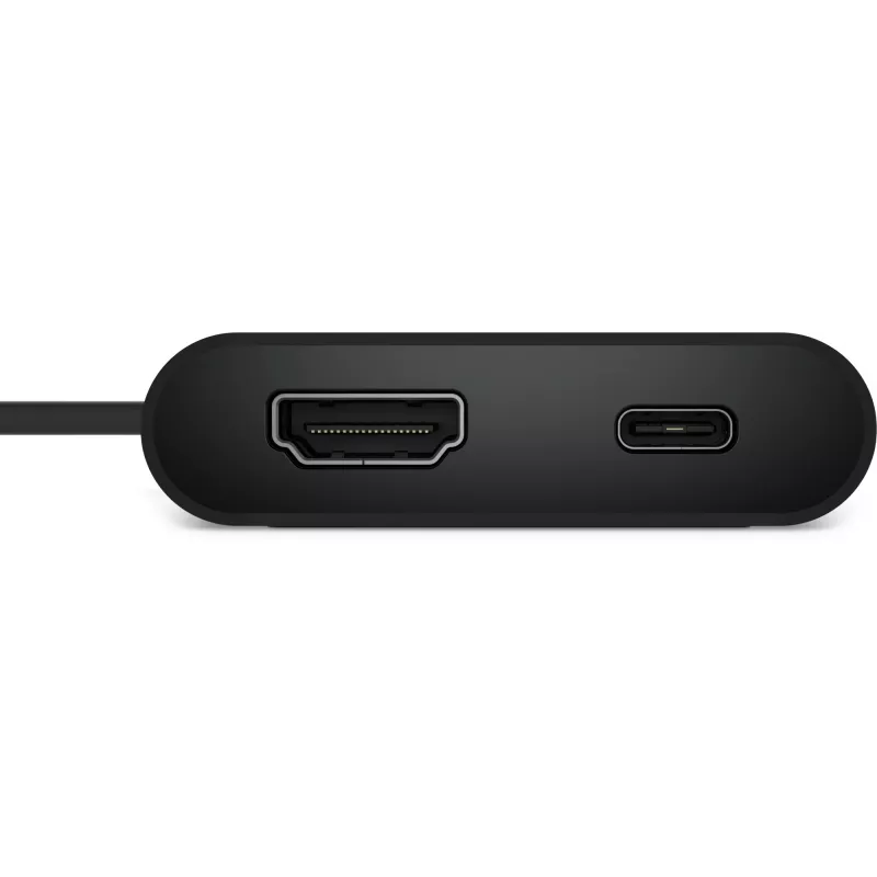 DELL DA225 Bedraad USB 3.2 Gen 1 (3.1 Gen 1) Type-C Zwart