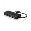 ICY BOX IB-HUB1426-U3 USB 3.2 Gen 1 (3.1 Gen 1) Type-A 5000 Mbit/s Zwart