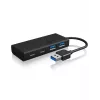 ICY BOX IB-HUB1426-U3 USB 3.2 Gen 1 (3.1 Gen 1) Type-A 5000 Mbit/s Zwart