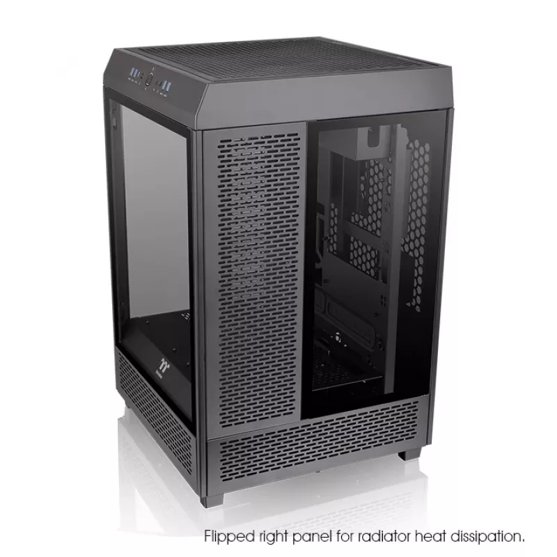 THERMALTAKE Behuizing Mid Tower - The Tower 500 - Zwart