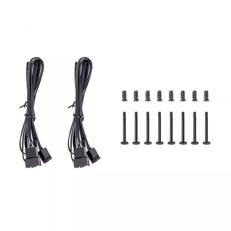 THERMALTAKE PC-ventilator - CT120 - 12 cm - Zwart - 2-pack