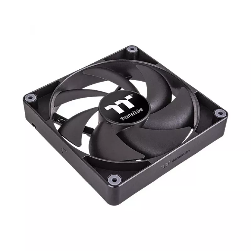 THERMALTAKE PC-ventilator - CT120 - 12 cm - Zwart - 2-pack