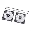 THERMALTAKE PC-koelventilator - CT140 ARGB Sync - 14 cm - Zwart - 2-pack