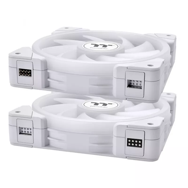 THERMALTAKE PC-koelventilator - SWAFAN EX12 ARGB Sync TT Premium Edition - 12 cm - Wit - 3-pack