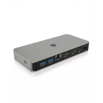 ICY BOX 10-in-1 USB4 Type-C Dockingstation met dubbele video-uitgang