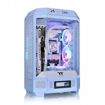 PC-behuizing Thermaltake The Tower 300 Micro Tower Blauw