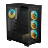 GIGABYTE C500 PANORAMIC STEALTH Midi Tower zwart