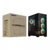 GIGABYTE C500 PANORAMIC STEALTH Midi Tower zwart