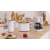 Bosch TWK2M161 waterkoker, 1,7 l, 2400 W, wit, kunststof behuizing, 360°-basis