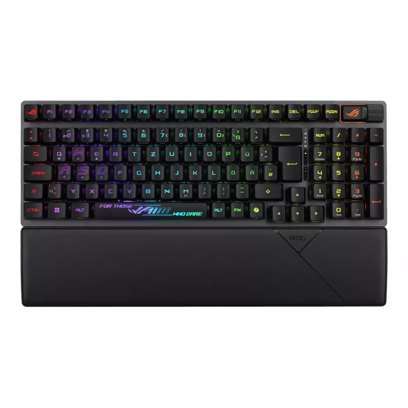 ASUS ROG Strix Scope II 96 RX Wireless gaming-toetsenbord USB + RF draadloos + Bluetooth zwart
