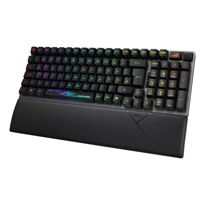 ASUS ROG Strix Scope II 96 RX Wireless gaming-toetsenbord USB + RF draadloos + Bluetooth zwart