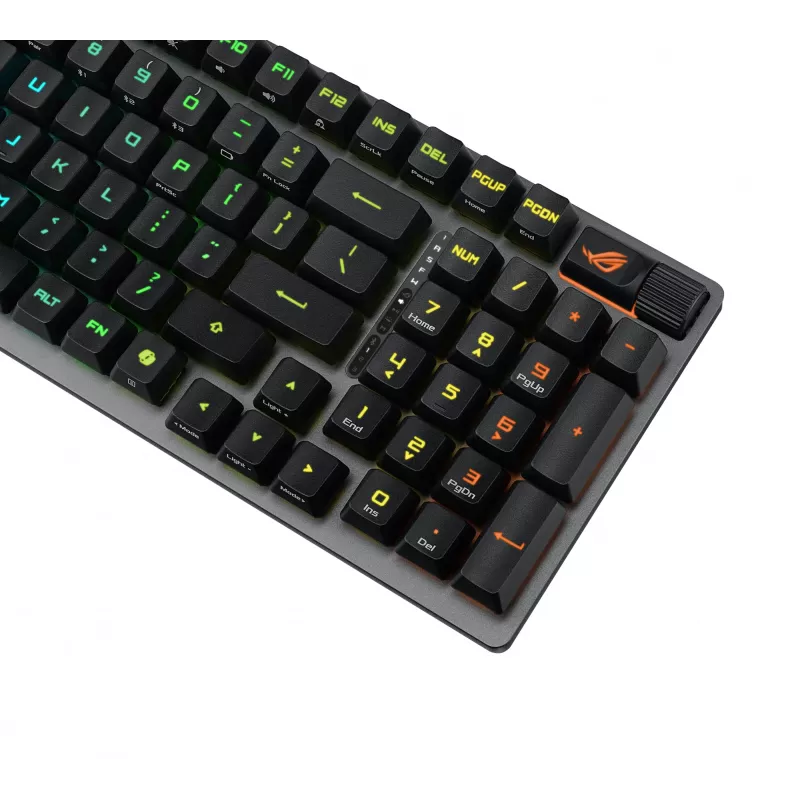 ASUS ROG Strix Scope II 96 RX Wireless gaming-toetsenbord USB + RF draadloos + Bluetooth zwart