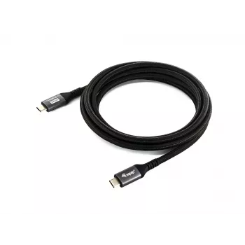 Equip USB4 Gen 2x2 C naar C kabel, M/M, 2,0m, 4K/60Hz, 20 Gbit/s, PD 100W