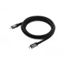 Equip USB4 Gen 2x2 C naar C kabel, M/M, 2,0m, 4K/60Hz, 20 Gbit/s, PD 100W