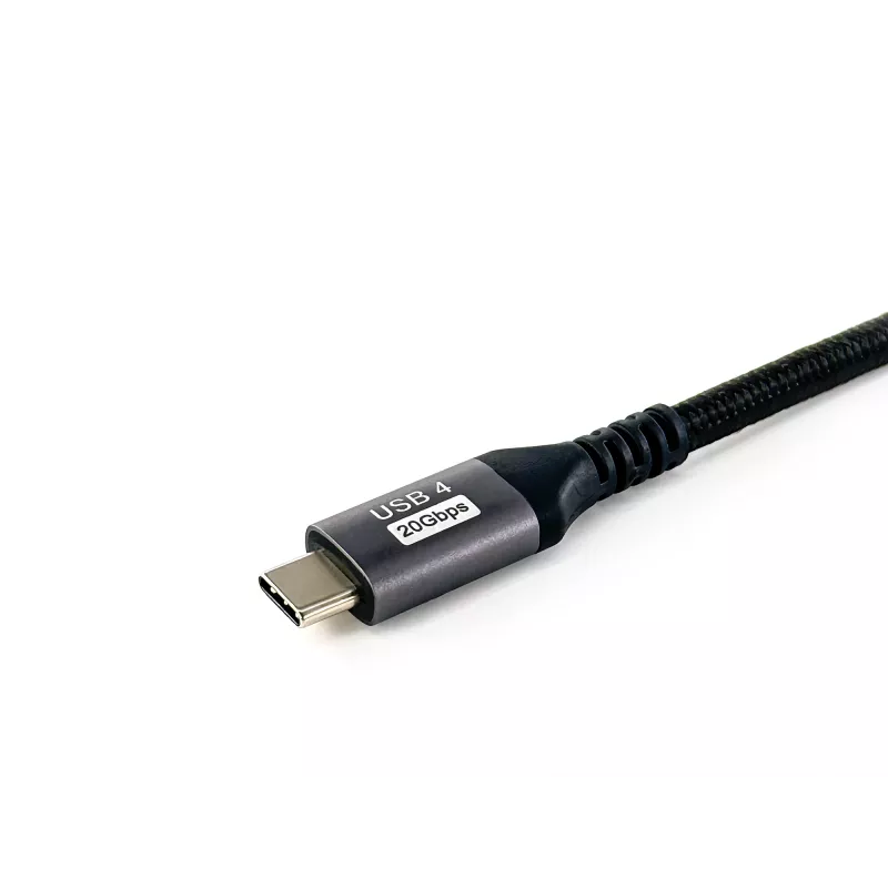 Equip USB4 Gen 2x2 C naar C kabel, M/M, 2,0m, 4K/60Hz, 20 Gbit/s, PD 100W