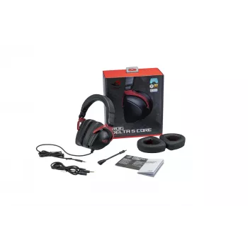 ASUS ROG Delta S Core headset bedraad hoofdband gaming zwart
