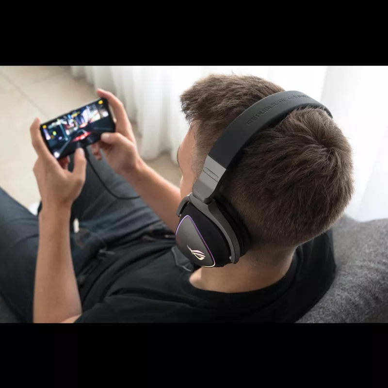 ASUS ROG Delta headset bedrade gaming-headset zwart