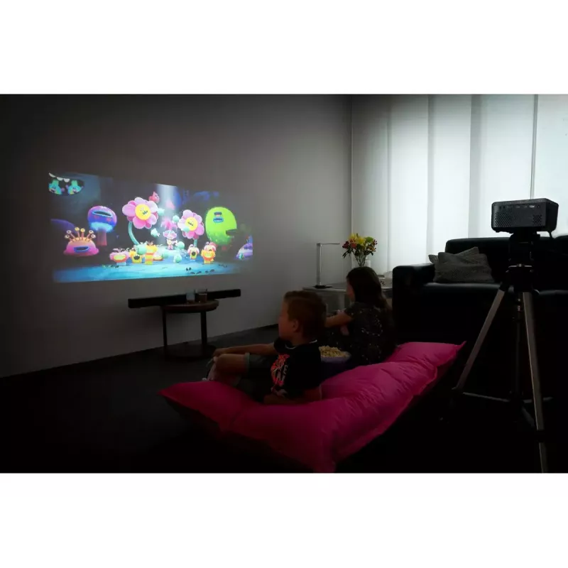 Lenco LPJ-700BKGY standaardbeamer LED 1080p zwart