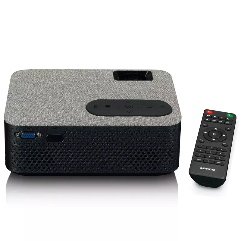 Lenco LPJ-700BKGY standaardbeamer LED 1080p zwart