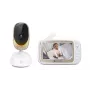 Videocamera Motorola VM85 CONNECT — 5 inch TFT-display, 480×272, 300 m bereik, 2× digitale zoom, 2,4 GHz Wi‑Fi/FHSS, tweeweg-audio, wit