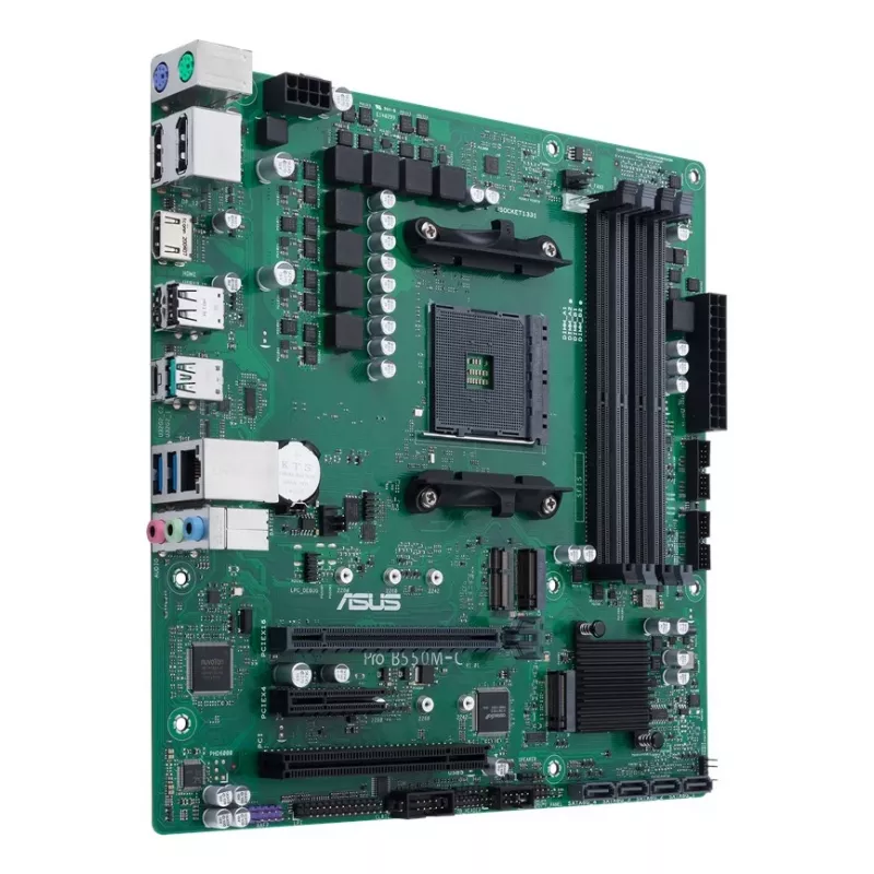 Moederbord ASUS PRO B550M-C/CSM AMD B550 socket AM4 micro ATX