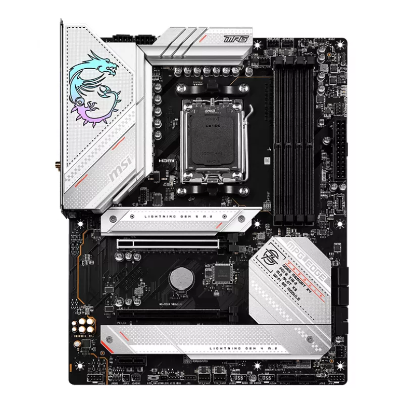 Moederbord MSI MPG B650 EDGE WIFI, AMD B650, socket AM5, ATX