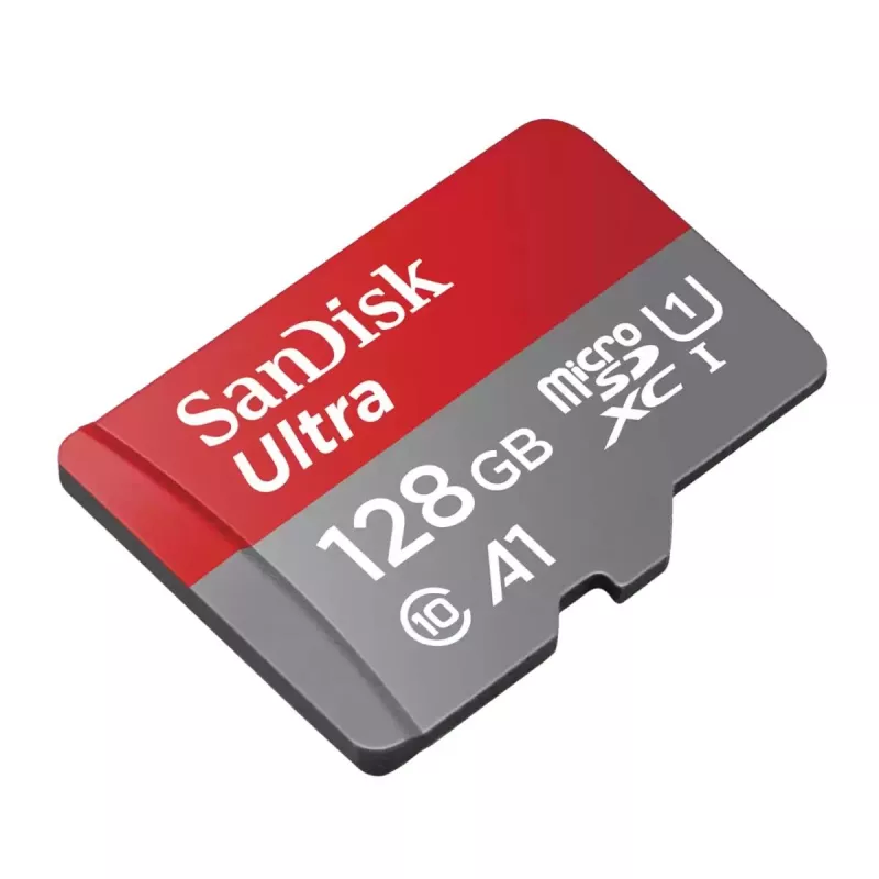 Flashgeheugen SanDisk 128 GB MicroSDXC UHS-I Class 10 SDSQUAB-128G-GN6FA