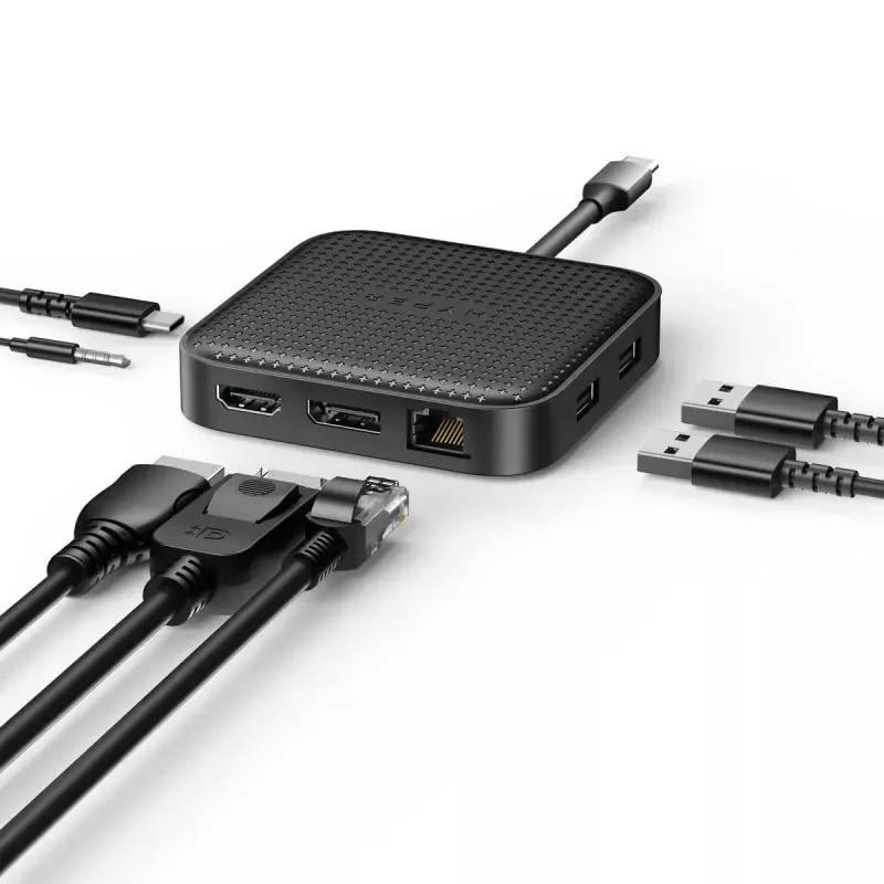 Targus HD USB4 Mobile Dock bedraad zwart