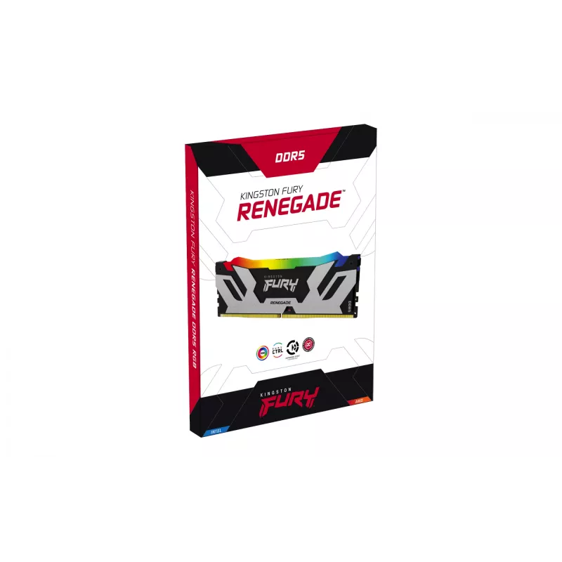 Kingston Technology FURY 32GB 6400MT/s DDR5 CL32 DIMM (kit van 2) Renegade RGB
