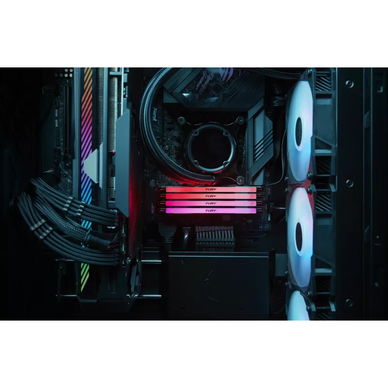 Kingston Technology FURY 32GB 6400MT/s DDR5 CL32 DIMM (kit van 2) Renegade RGB