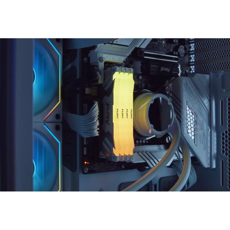 Kingston Technology FURY 32GB 6400MT/s DDR5 CL32 DIMM (kit van 2) Renegade RGB