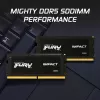 Kingston Technology FURY 32GB 6400MT/s DDR5 CL38 SODIMM (kit van 2) Impact XMP