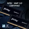 Kingston Technology FURY 32GB 6400MT/s DDR5 CL38 SODIMM (kit van 2) Impact XMP