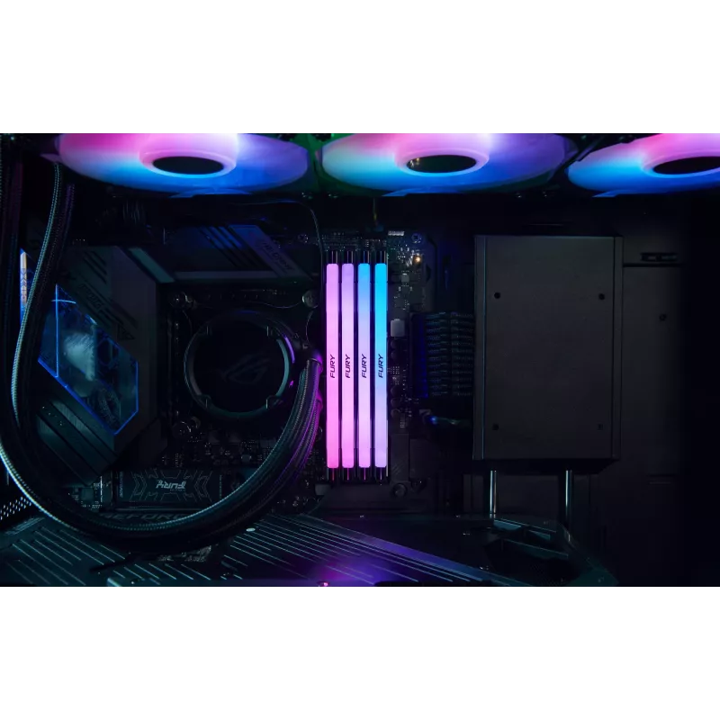 Kingston Technology FURY 96GB 6400MT/s DDR5 CL32 DIMM (kit van 2) Renegade RGB XMP