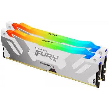 Kingston Technology FURY 64GB 6400MT/s DDR5 CL32 DIMM (kit van 2) Renegade RGB wit XMP