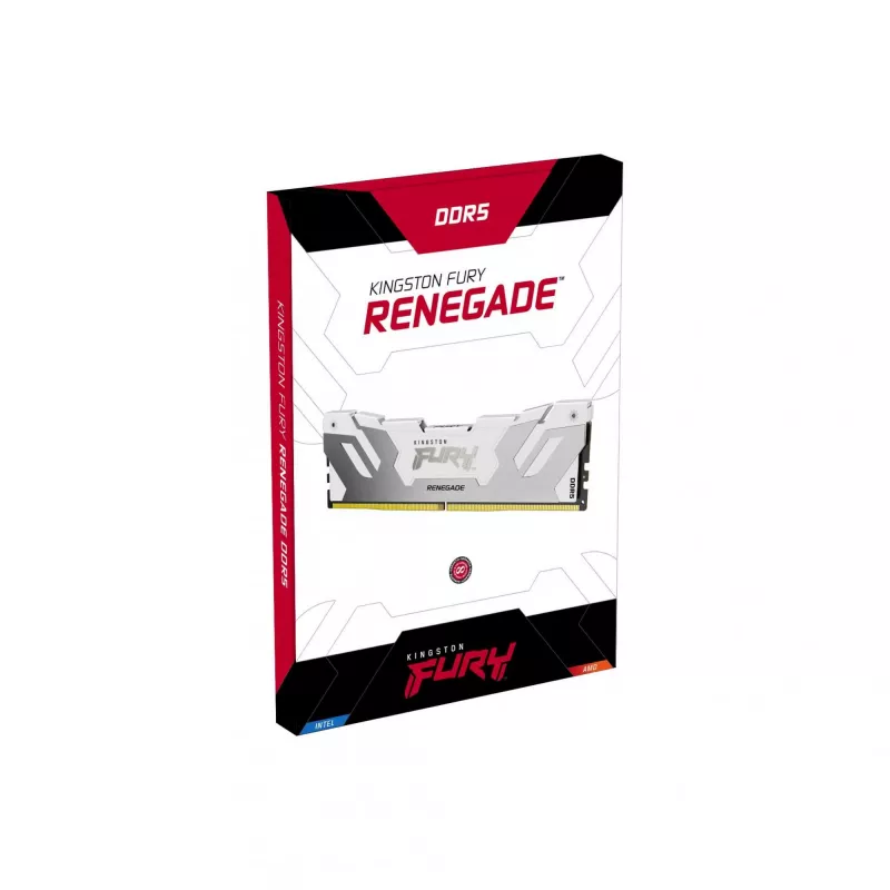 Kingston Technology FURY 64GB 6400MT/s DDR5 CL32 DIMM (kit van 2) Renegade RGB wit XMP