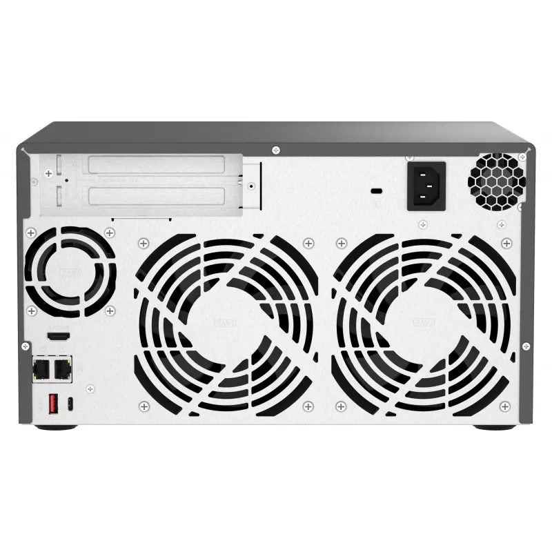 QNAP TVS-H874T-I7-32G NAS/opslagserver tower Intel® Core™ i7 32 GB DDR4 0 TB QNAP QTS zwart