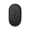 DELL draadloze muis – MS3320W - zwart, ambidexter, optisch, RF draadloos + Bluetooth, 1600 DPI, zwart
